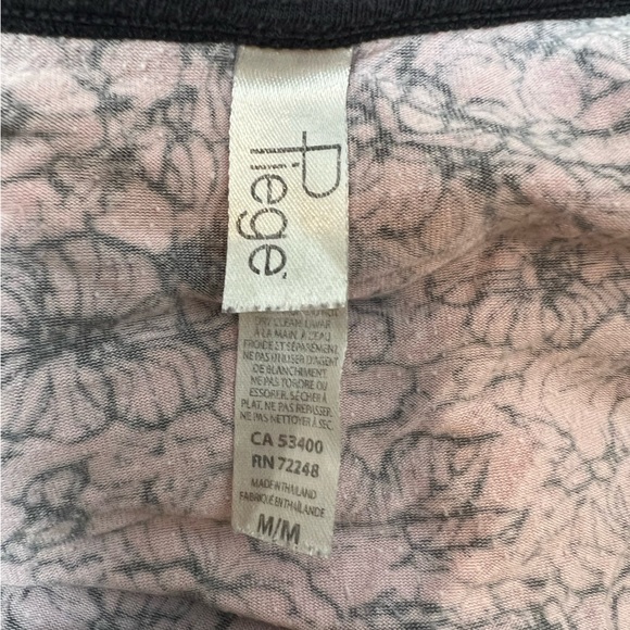 PIEGE women pajama top black and pink/size M - Picture 5 of 6